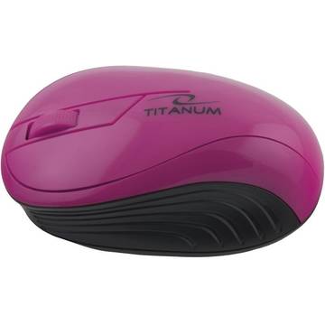 Mouse ESPERANZA TM115P NEON, USB, 1000 dpi, Roz