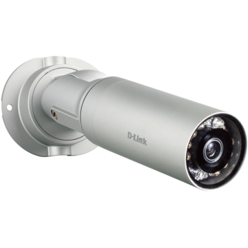 Camera de supraveghere D-Link DCS-7010L cu IP, bullet,  zi/ noapte, de exterior