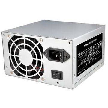 Sursa Spire 450W, ventilator 80 mm, argintie, retail