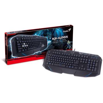 Tastatura Genius KB-G265, gaming, USB, neagra