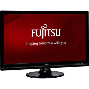 Monitor LED Fujitsu L22T-7, 16:9, 21.5 inch,  5 ms, negru
