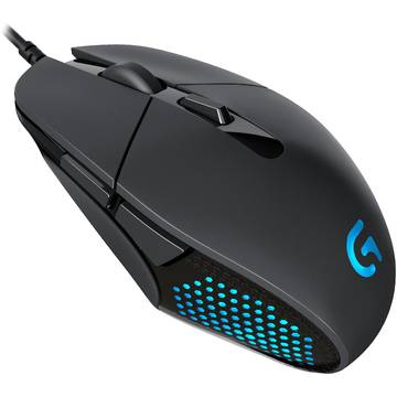 Mouse Logitech G302 Deadalus Prime, gaming, USB, 4000 dpi, negru