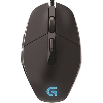 Mouse Logitech G302 Deadalus Prime, gaming, USB, 4000 dpi, negru