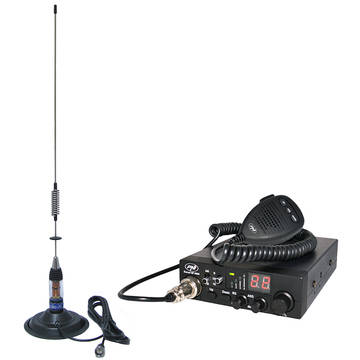 Statie radio Kit Statie radio CB PNI ESCORT HP 8000 ASQ + Antena CB PNI ML70