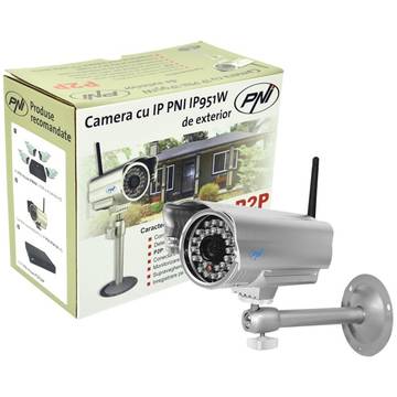 Camera de supraveghere PNI IP951W, P2P wireless, de exterior
