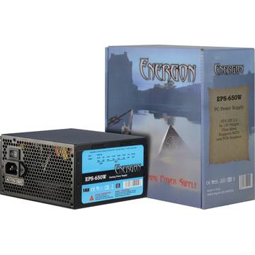 Sursa Inter-Tech Energon EPS-650W, 650W, PFC activ, ventilator 120 mm/21dB