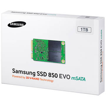 SSD Samsung  850 Evo, 1 TB, mSATA, Speed 540/520MB