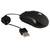 Mouse V7 MV3030-USB-5EB, optic, USB, 1000 dpi,  negru, fir retractabil
