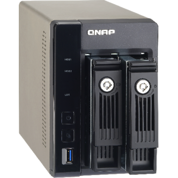 NAS QNAP TS-253 PRO, maxim 2 HDD, management RAID