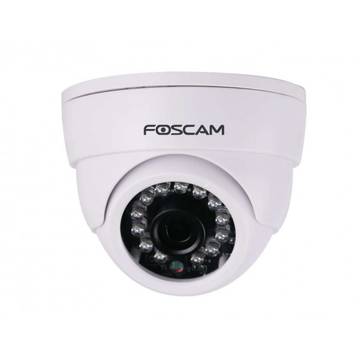 Camera de supraveghere Foscam FI9851P, cu IP, dome, zi/ noapte, alba