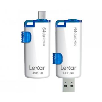 Memorie USB Lexar Memorie USB JumpDrive M20, 64 GB, USB 3.0/ OTG