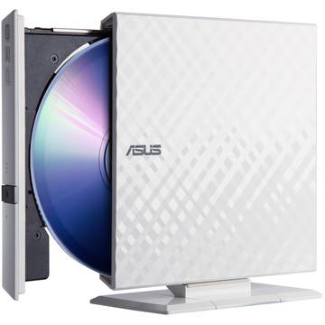 Asus Unitate optica externa SDRW-08D2S-U Lite,  USB2.0, alb