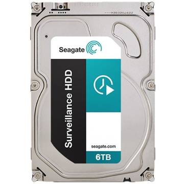 Hard disk Seagate Surveillance, 6TB, 7200 RPM, SATA, 3.5 inch