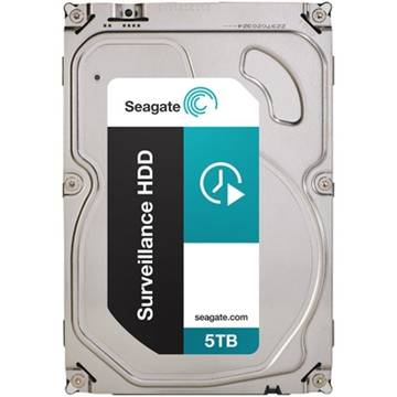 Hard disk Seagate Surveillance, 5TB, 7200 RPM, SATA, 3.5 inch