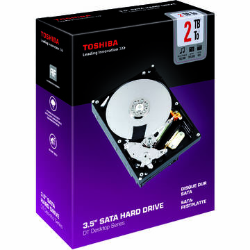 Hard disk Toshiba DT Series, 2TB, 5700 RPM, SATA, 3.5 inch
