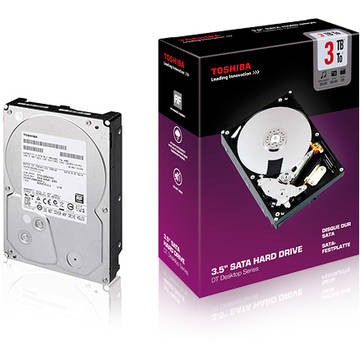 Hard disk Toshiba DT Series, 3TB, 5940 RPM, SATA, 3.5 inch
