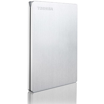 Hard disk extern Toshiba CANVIO SLIM II2.5 500GB SILVER