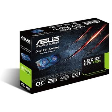 Placa video Asus GeForce GTX 750 Ti OC, 2GB GDDR5, 128-bit