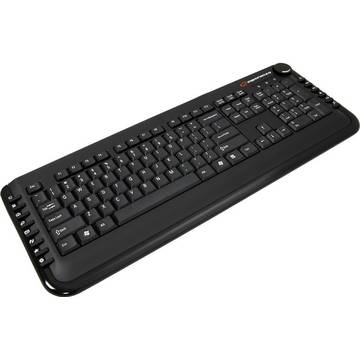 Tastatura ESPERANZA Dallas, multimedia, USB, neagra
