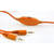 Casti ESPERANZA Orange Hornet EH153O, stereo, cu microfon, negru/ portocaliu