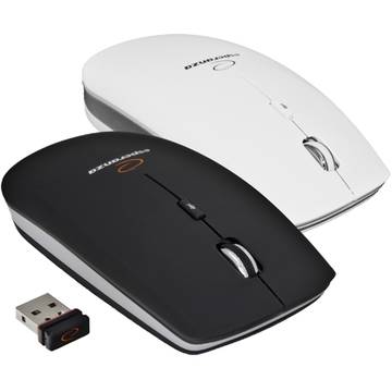 Mouse ESPERANZA Saturn negru, optic, wireless, 1600 dpi, 2.4 GHz
