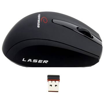 Mouse ESPERANZA Cassini, laser, wireless, 1600 dpi, 2.4 GHz, negru