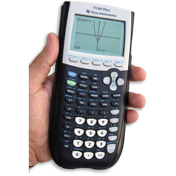 Calculator de birou Texas Instruments TI-84 Plus, 16 cifre, grafic