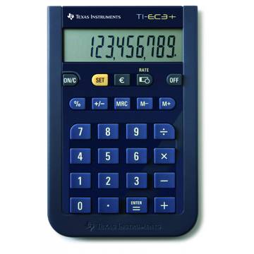 Calculator de birou Texas Instruments EC3+, 10 cifre