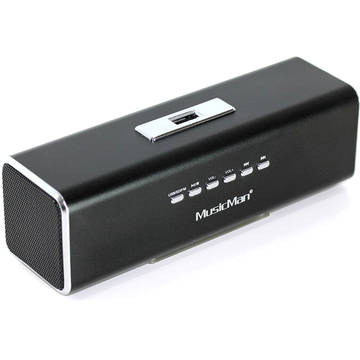 Player TECHNAXX MusicMan MA SoundStation portabil, negru