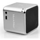 Player TECHNAXX MusicMan SoundStation Mini portabil, argintiu