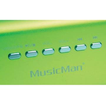 Player TECHNAXX MusicMan MA SoundStation, verde