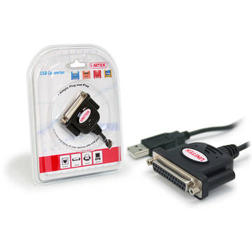UNITEK Adaptor USB - Parallel (DB25F)