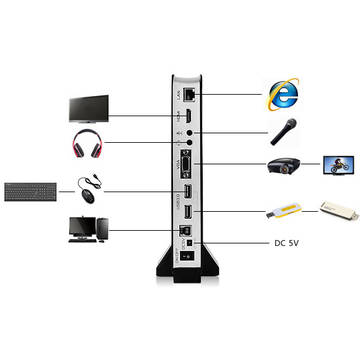 UNITEK Hub USB Y-3704, 8 porturi, USB 3.0