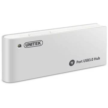 UNITEK Hub USB Y-3061, 4 porturi USB 3.0, slim