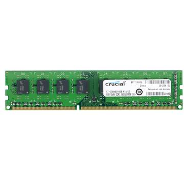 Memorie Crucial CT102464BD160B, DDR3, 8GB, 1600MHz, CL11