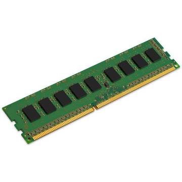 Kingston Memorie server KVR16E11S8/4I, DDR3, UDIMM, 4GB, 1600 MHz, CL11, 1.5V, ECC, pentru Intel