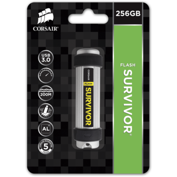 Memorie USB Corsair Memorie USB Flash Survivor, 256 GB, USB 3.0