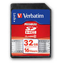 Card memorie Verbatim SDHC, 32GB, clasa 10