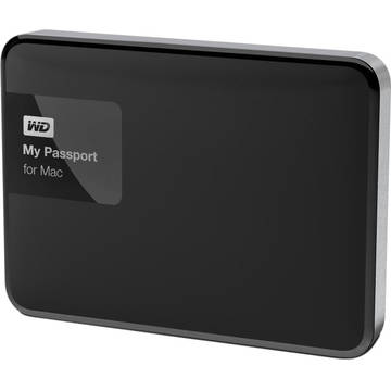 Hard disk extern Western Digital My Passport Ultra for Mac, 1TB, 2.5 inch, USB 3.0