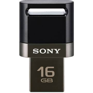 Memorie USB Sony MICROVAULT OTG SA3 BLACK 16GB