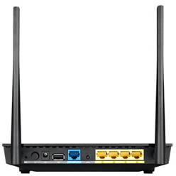 Router wireless Asus Router wireless AC1200, dual band, 4x LAN , 2 x USB, negru