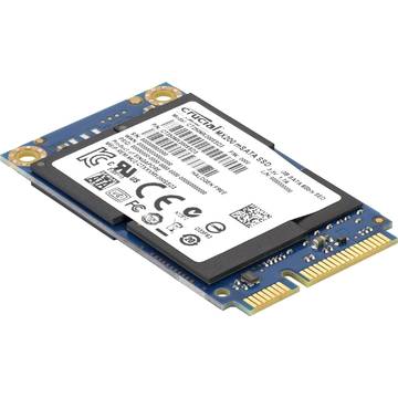 SSD Crucial SSD MX200, 250 GB, mSATA, Speed 550/500 MB/s