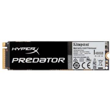 SSD Kingston SSD HyperX Predator, 480 GB, M.2 PCIex4, Speed1400/1000 MB/s