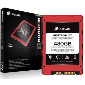 SSD Corsair SSD Neutron XT, 480GB, 2.5 inch, SATA III 6Gb/s, Speed 540/525MB/s, Rev.B