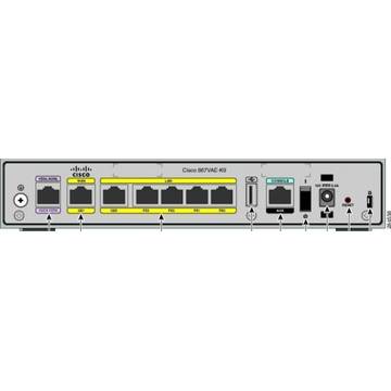 Router wireless Cisco Router 867VAE VDSL2 ADSL2+ QoS