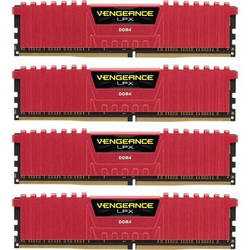 Memorie Corsair Vengeance LPX, DDR4, 4 x 8 GB, 2400 MHz, CL14, kit