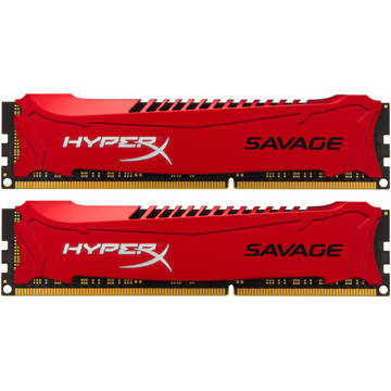 Memorie Kingston HyperX Savage, DDR3, 2 x 8 GB, 2400 MHz, CL11, kit