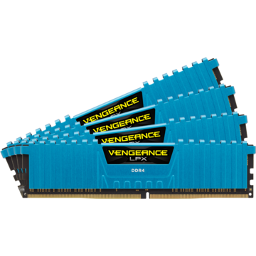 Memorie Corsair Vengeance LPX, DDR4, 4 x 4 GB, 2400 MHz, CL14, kit