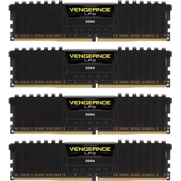 Memorie Corsair Vengeance LPX, DDR4, 4 x 4 GB, 3000 MHz, C15, kit