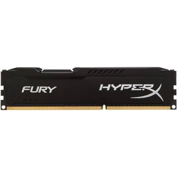 Memorie Kingston HyperX Fury, DDR3, 8 GB, 1600 MHz, CL10